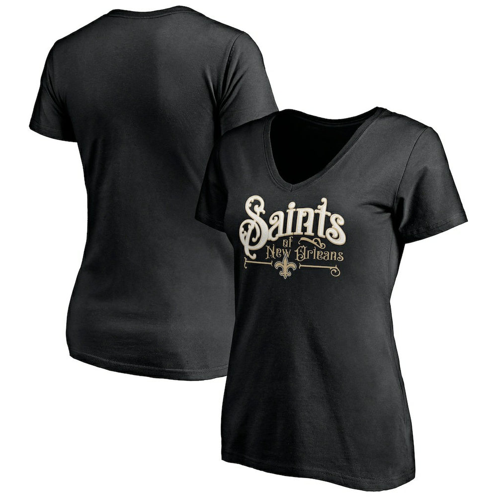 New Orleans Saints Women's Hometown Collection V-Neck T-Shirt | NFL Near me