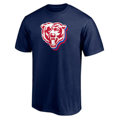 Chicago Bears Red White and Team T-Shirt | NFL Outlet
