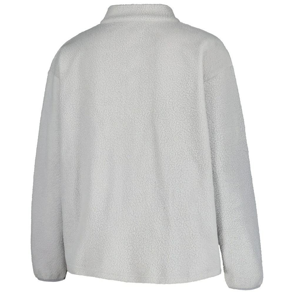 Cleveland Browns Profile Women's Plus Size Sherpa Quarter-Zip Jacket | NFL Near me
