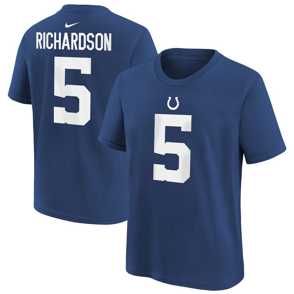 Indianapolis Colts Anthony Richardson Sr.  Youth Player Name & Number T-Shirt | NFL On sale