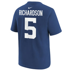 Indianapolis Colts Anthony Richardson  Youth Player Name & Number T-Shirt | NFL On sale