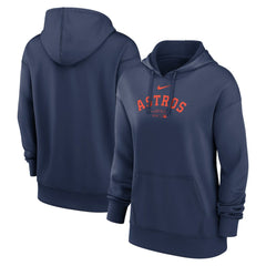 Houston Astros Nike Women's Authentic Collection Performance Pullover Hoodie - MLB Hoodies