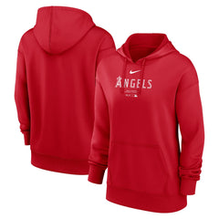 Los Angeles Angels Nike Women's Authentic Collection Performance Pullover Hoodie - MLB Hoodies