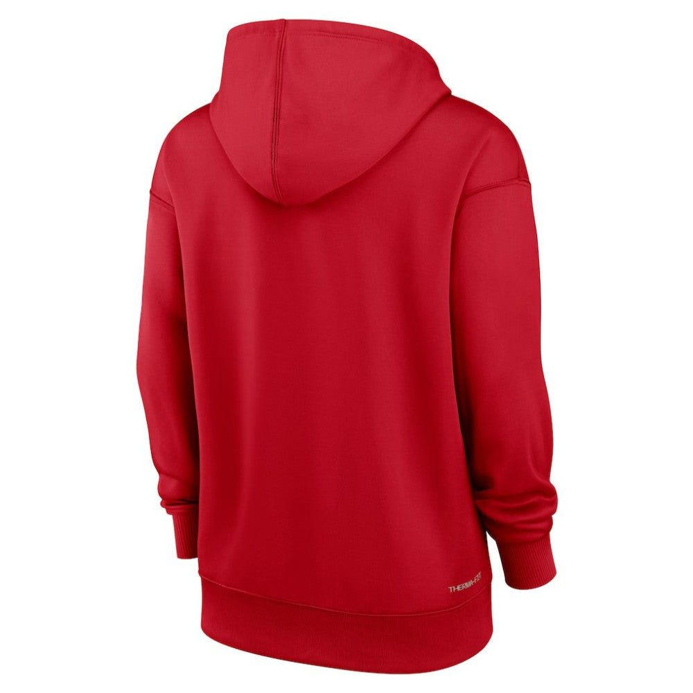 Washington Nationals Nike Women's Authentic Collection Performance Pullover Hoodie - MLB Hoodies
