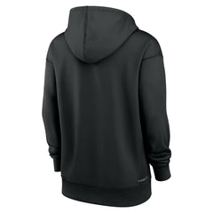 Miami Marlins Nike Women's Authentic Collection Performance Pullover Hoodie - MLB Hoodies