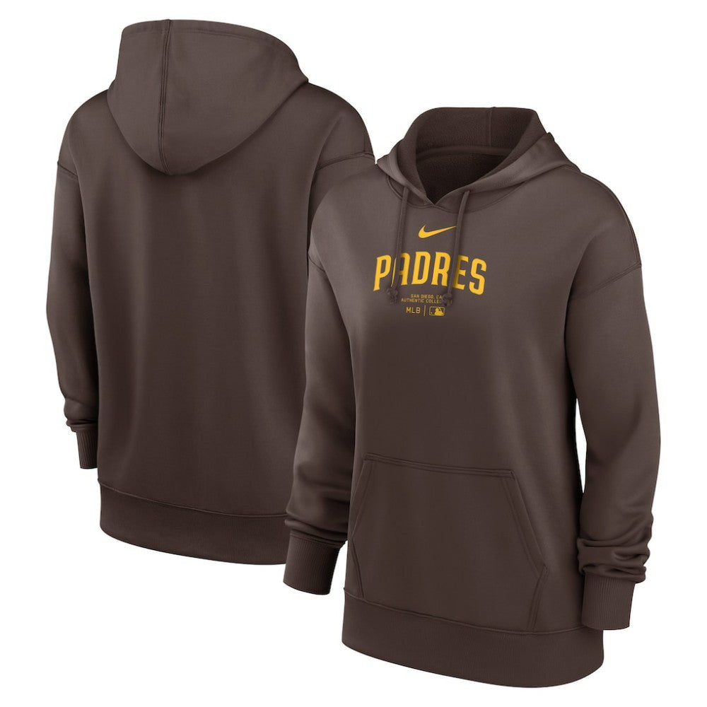 San Diego Padres Nike Women's Authentic Collection Performance Pullover Hoodie - MLB Hoodies