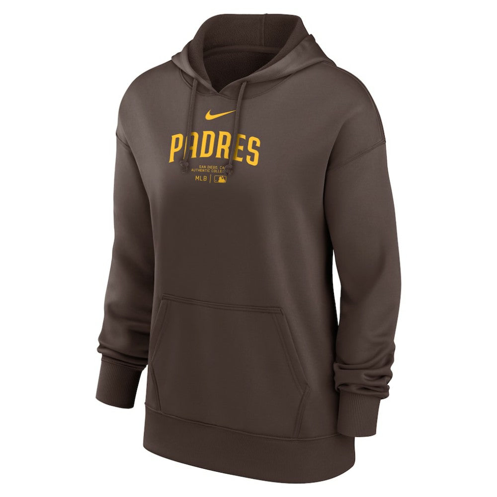San Diego Padres Nike Women's Authentic Collection Performance Pullover Hoodie - MLB Hoodies