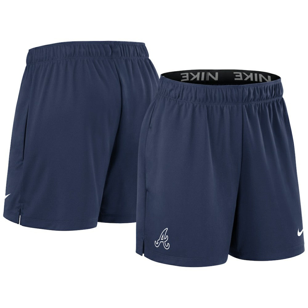 Atlanta Braves Nike Women's Authentic Collection Knit Shorts - MLB Shorts