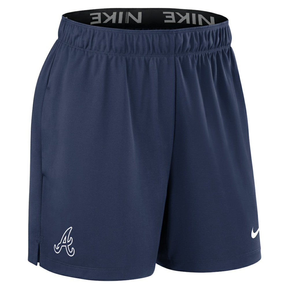 Atlanta Braves Nike Women's Authentic Collection Knit Shorts - MLB Shorts