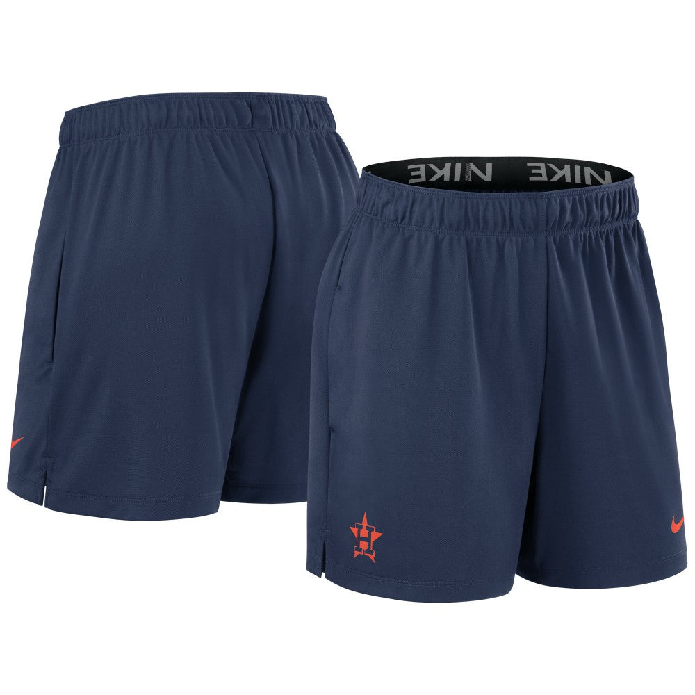 Houston Astros Nike Women's Authentic Collection Knit Shorts - MLB Shorts