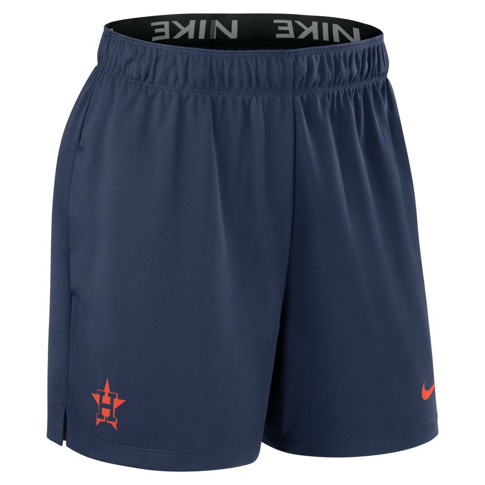 Houston Astros Nike Women's Authentic Collection Knit Shorts - MLB Shorts