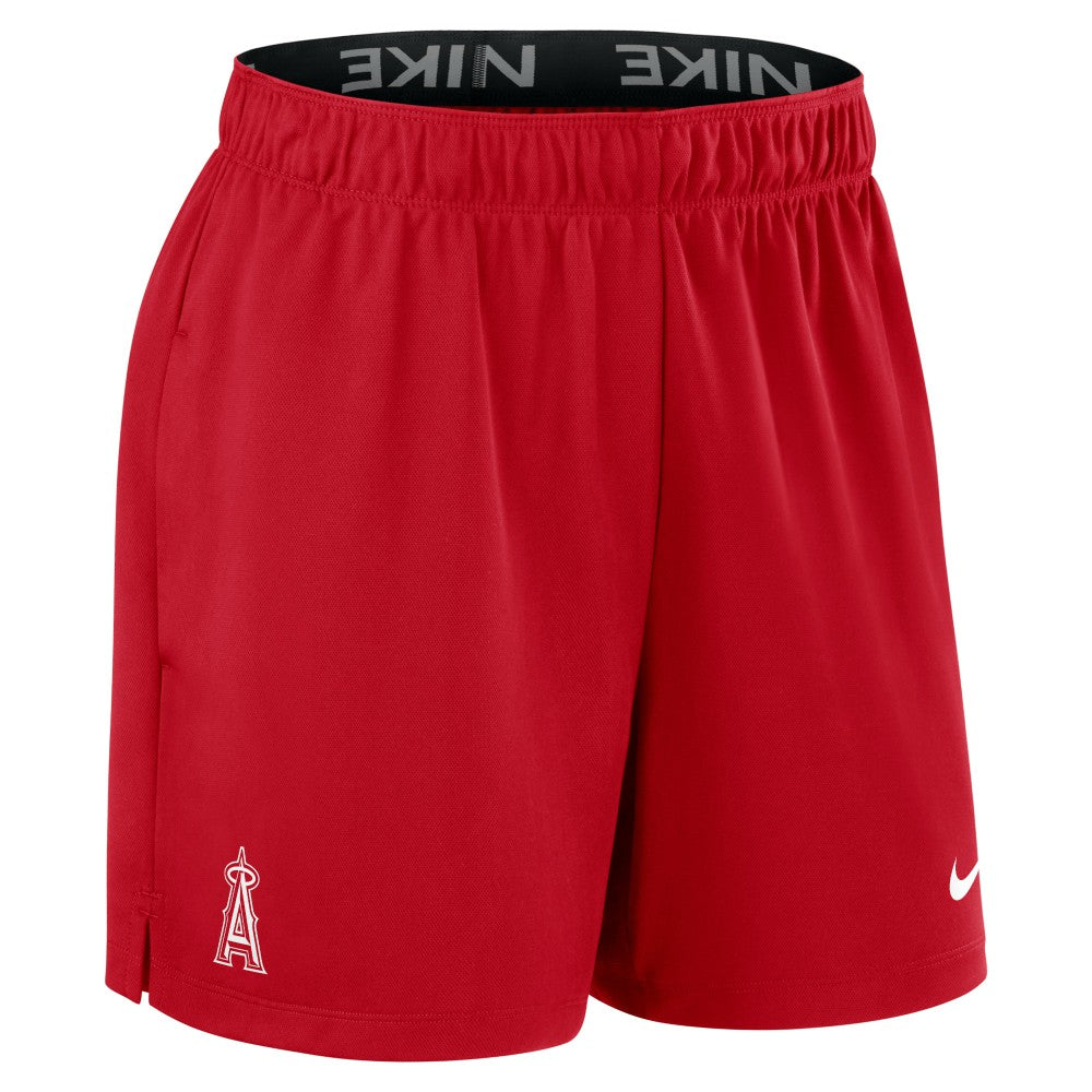 Los Angeles Angels Nike Women's Authentic Collection Knit Shorts - MLB Shorts