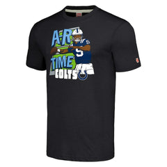 Indianapolis Colts Anthony Richardson Sr.  Homage Unisex Caricature Player Tri-Blend T-Shirt | NFL New