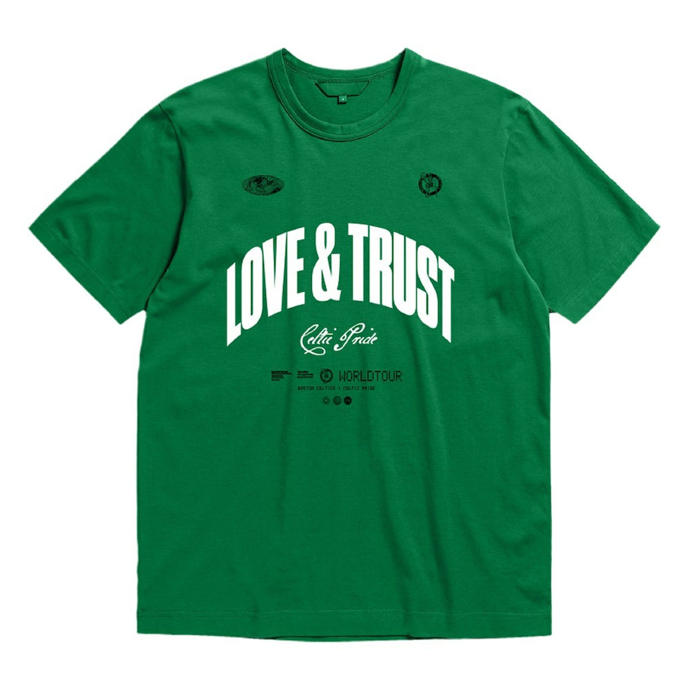 Kelly Green Boston Celtics Bleacher Report x  Unisex World Tour T-Shirt | NBA