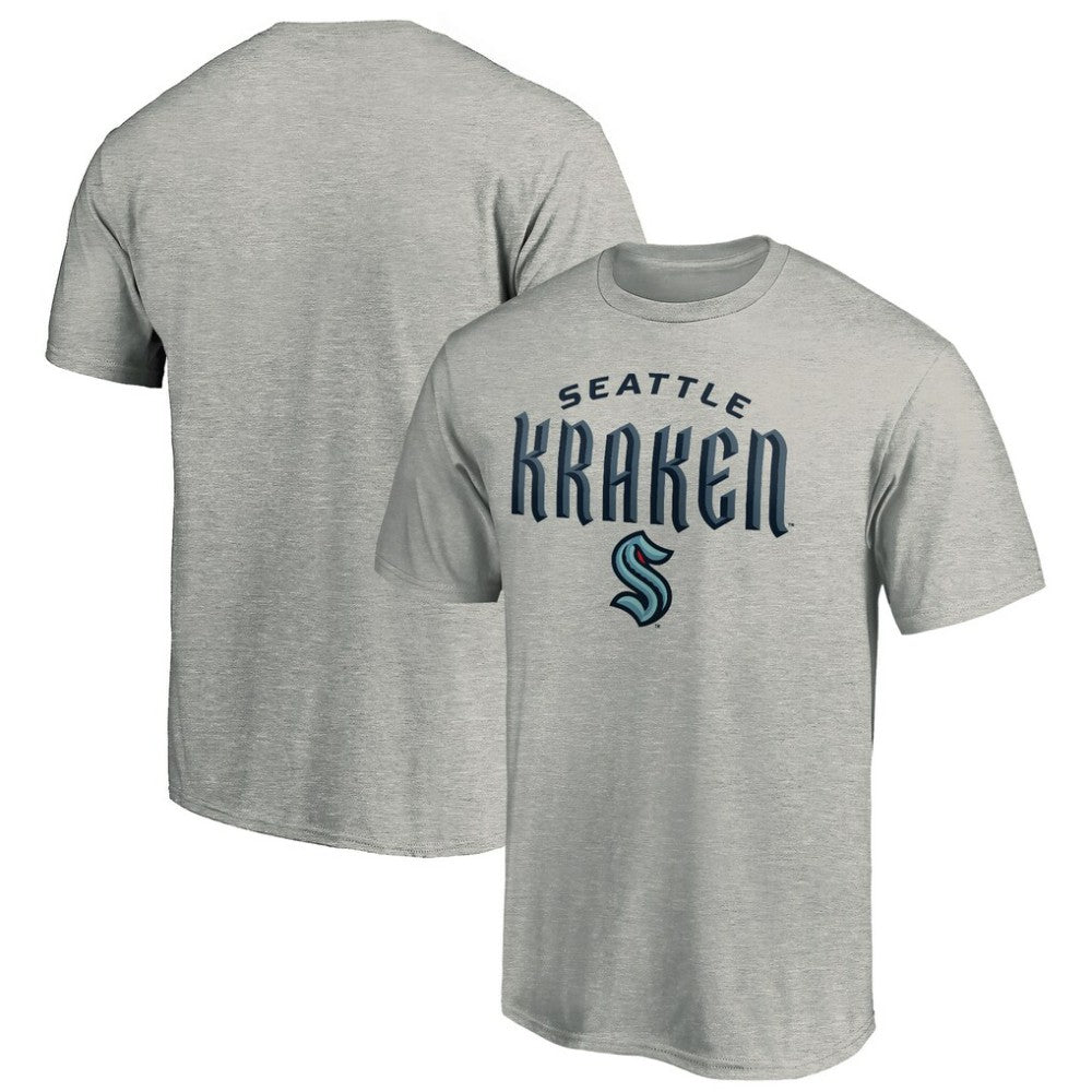 Seattle Kraken Team Lockup T-Shirt -  NHL T-shirts