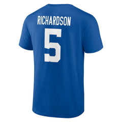 Indianapolis Colts Anthony Richardson  Icon Name & Number T-Shirt | NFL On sale
