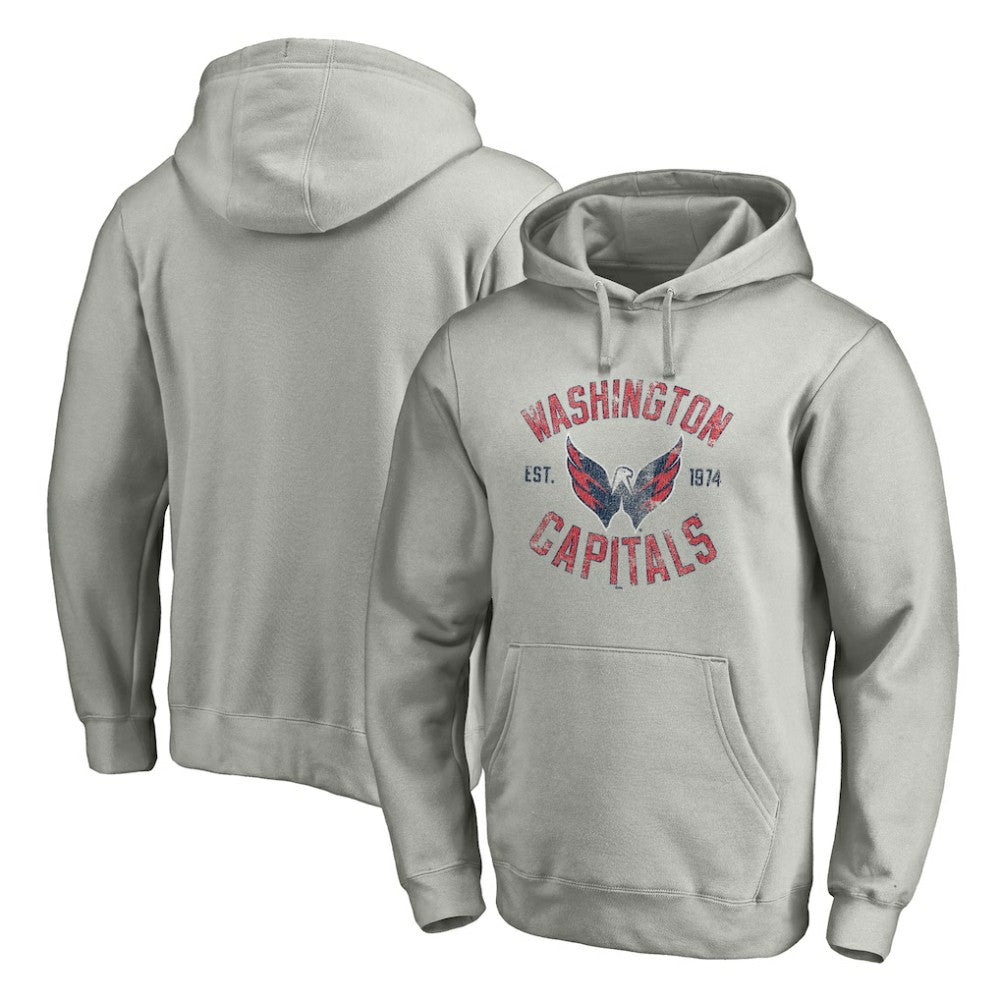 Washington Capitals Heritage Pullover Hoodie -  NHL Hoodies
