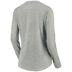 Seattle Kraken Women's Primary Logo V-Neck Long Sleeve T-Shirt -  NHL T-shirts