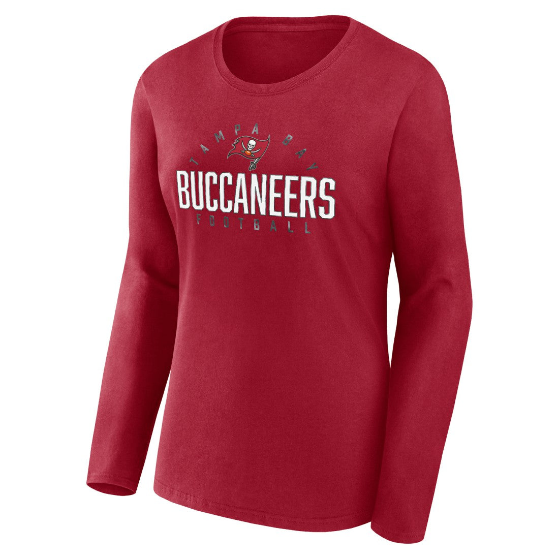 Tampa Bay Buccaneers Women's Plus Size Foiled Play Long Sleeve T-Shirt | NFL Near me