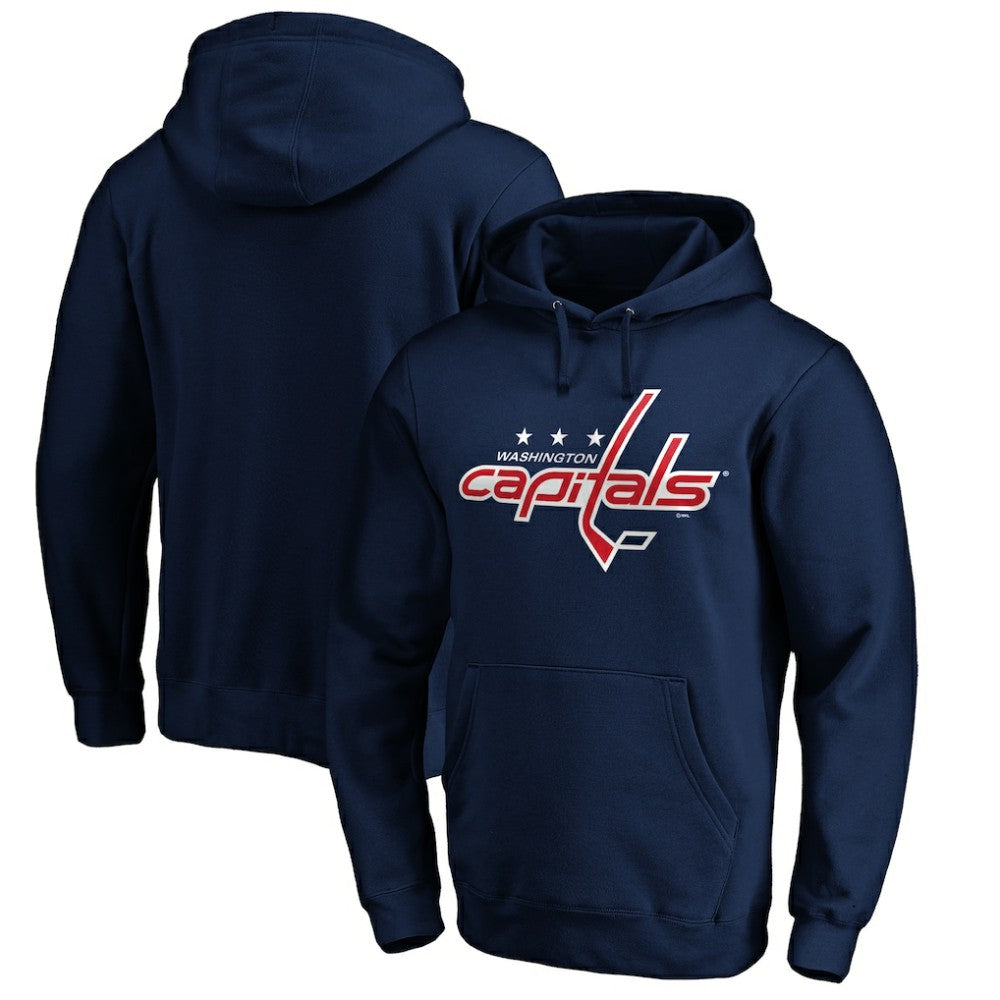Washington Capitals Primary Logo Pullover Hoodie -  NHL Hoodies