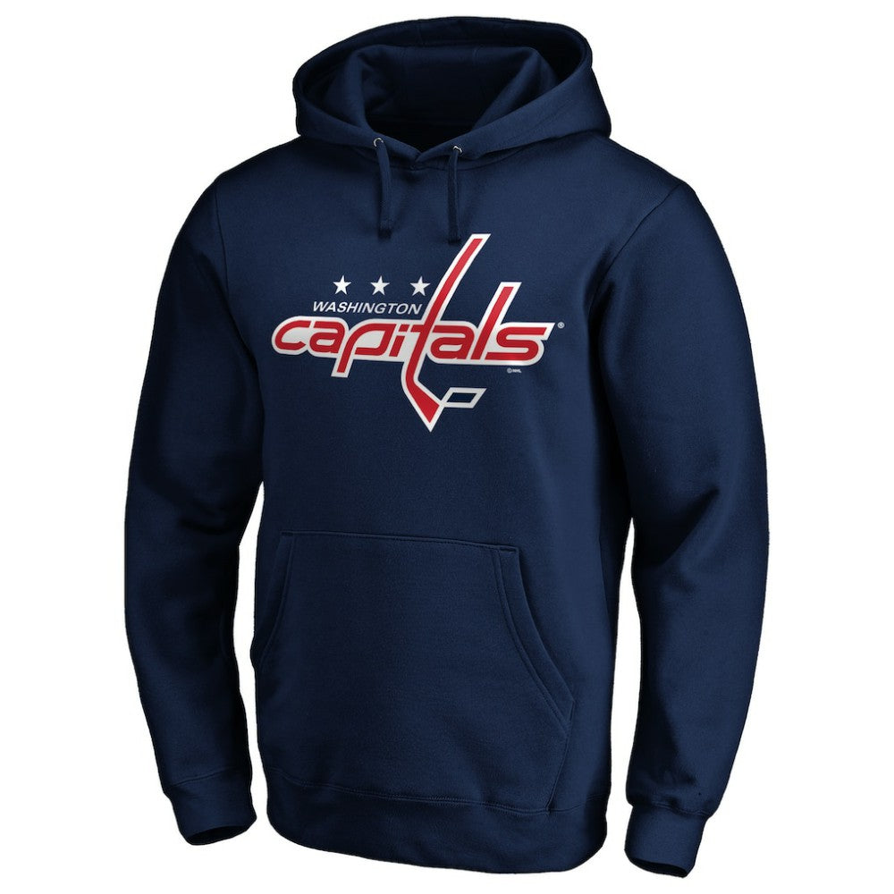Washington Capitals Primary Logo Pullover Hoodie -  NHL Hoodies
