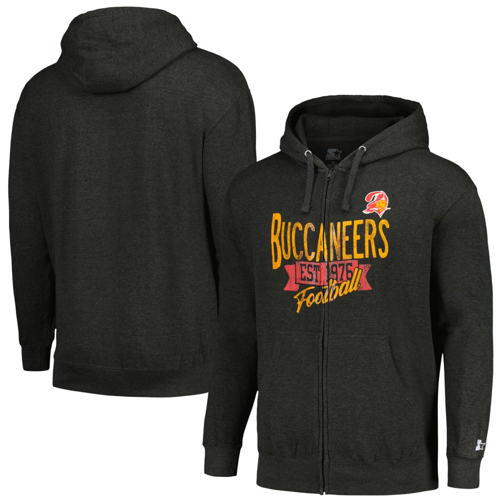 Tampa Bay Buccaneers Starter Gridiron Classics Post Season Full-Zip Hoodie | NFL Hot