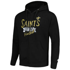 New Orleans Saints Starter Domestic Post Season Full-Zip Hoodie | NFL New