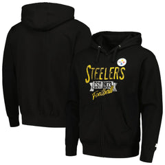 Pittsburgh Steelers Starter Domestic Post Season Full-Zip Hoodie | NFL Discount