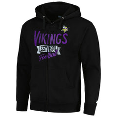 Minnesota Vikings Starter Domestic Post Season Full-Zip Hoodie | NFL Sale