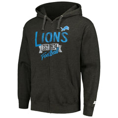 Detroit Lions Starter Domestic Post Season Full-Zip Hoodie | NFL New
