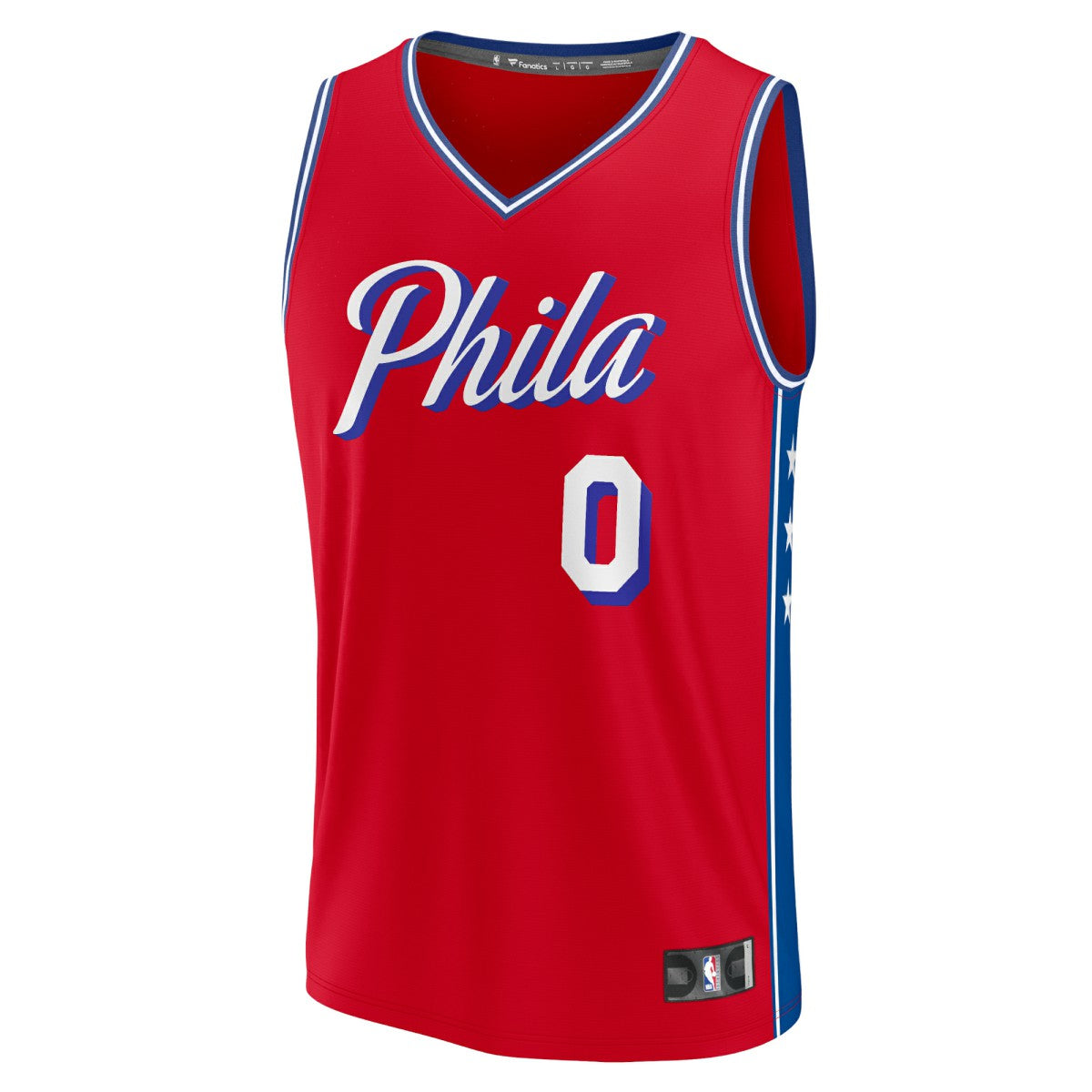 Red Tyrese Maxey Philadelphia 76ers Youth Fast Break Player Jersey | NBA