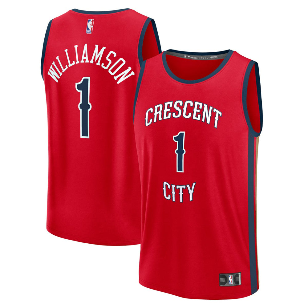 Red Zion Williamson New Orleans Pelicans Youth Fast Break Player Jersey | NBA