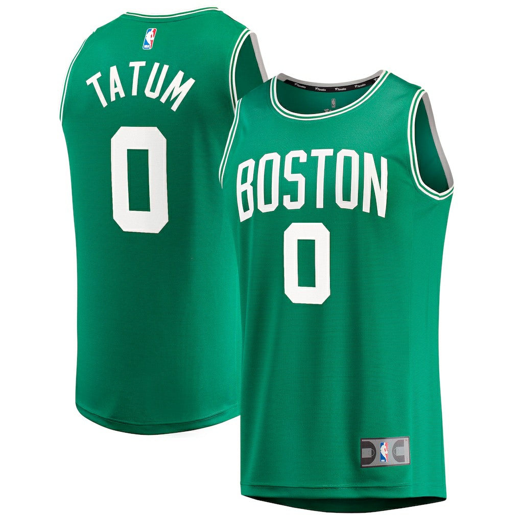 Kelly Green Jayson Tatum Boston Celtics Fast Break Replica Jersey | NBA