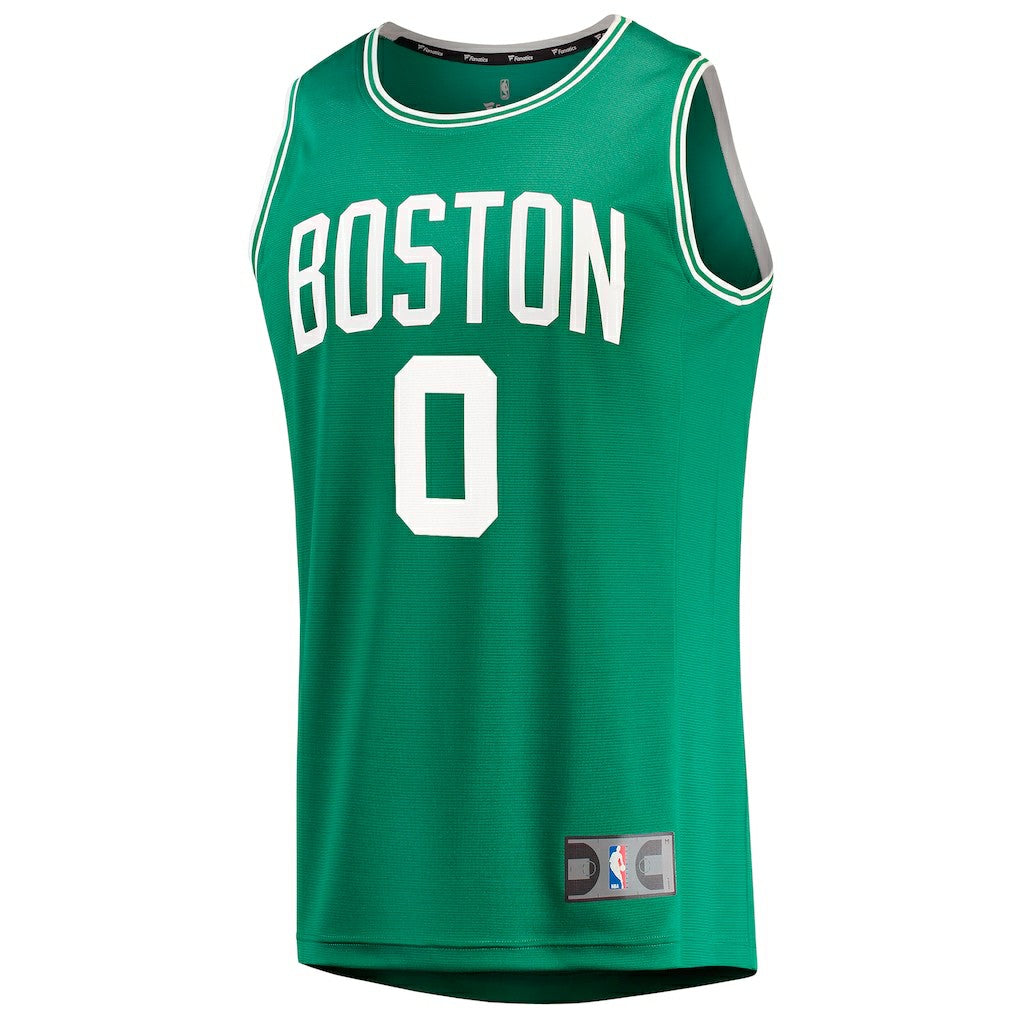 Kelly Green Jayson Tatum Boston Celtics Fast Break Replica Jersey | NBA