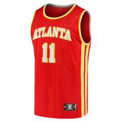 Red Trae Young Atlanta Hawks Fast Break Replica Jersey | NBA