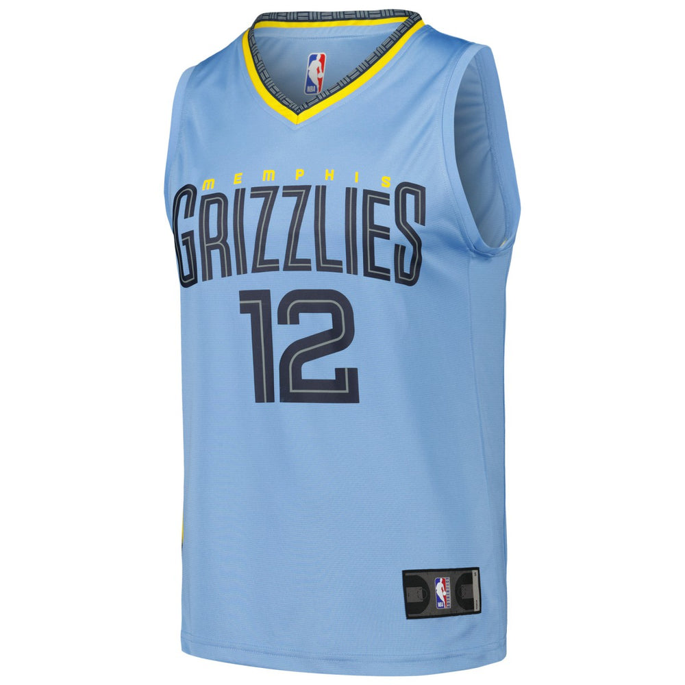 Light Blue Ja Morant Memphis Grizzlies Fast Break Replica Player Jersey | NBA