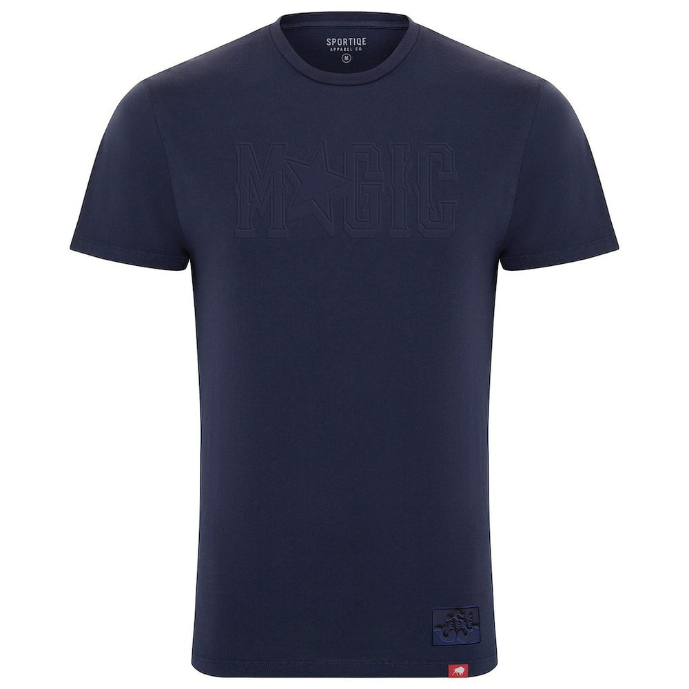 Heather Navy Orlando Magic x JEFRE Sportiqe Unisex 2023/24 City Edition Bingham T-shirt | NBA