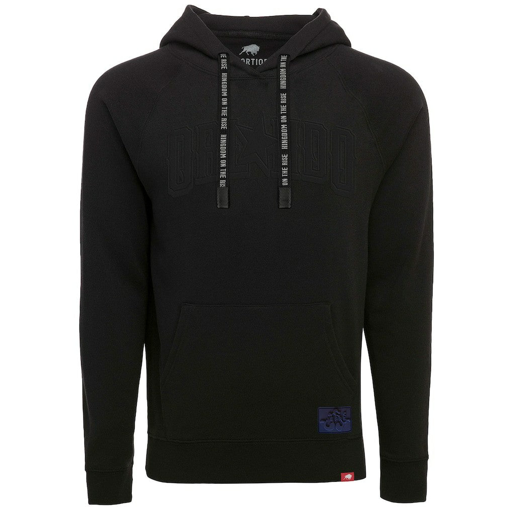 Black Orlando Magic x JEFRE Sportiqe Unisex 2023/24 City Edition Olsen Tri-Blend Pullover Hoodie | NBA