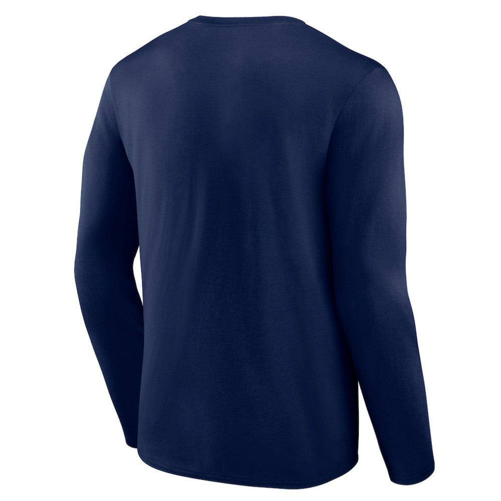 Seattle Mariners Logo Athletic Heart & Soul Long Sleeve T-Shirt - MLB T-shirts