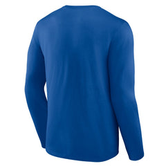Kansas City Royals Logo Athletic Heart & Soul Long Sleeve T-Shirt - MLB T-shirts