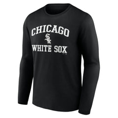 Chicago White Sox Logo Athletic Heart & Soul Long Sleeve T-Shirt - MLB T-shirts