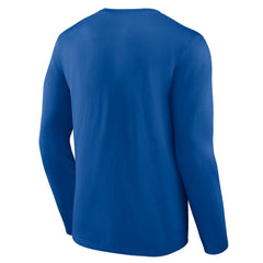 Chicago Cubs Logo Athletic Heart & Soul Long Sleeve T-Shirt - MLB T-shirts
