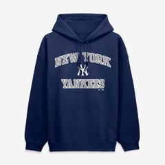 New York Yankees Logo Athletic Heart & Soul Hoodie - MLB Hoodies