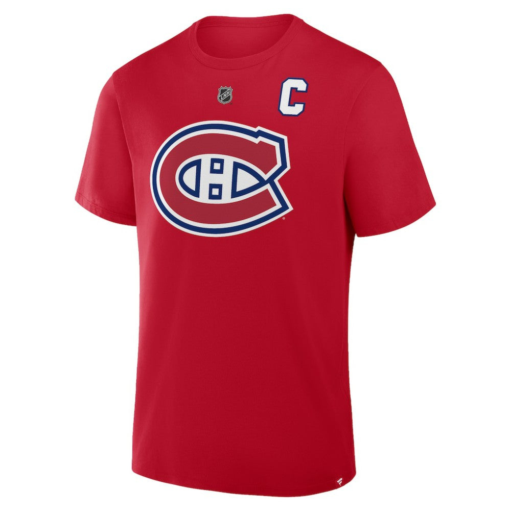 Nick Suzuki Montreal Canadiens Fanatics Authentic Stack Name & Number T-Shirt -  NHL T-shirts