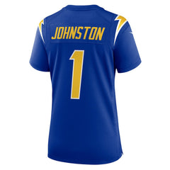 Los Angeles Chargers Quentin Johnston  Women's Alternate Game Jersey | NFL New
