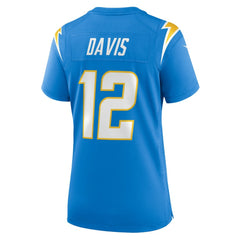 Los Angeles Chargers Derius Davis  Women's Team Game Jersey | NFL Near me