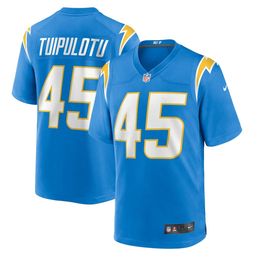 Los Angeles Chargers Tuli Tuipulotu  Team Game Jersey | NFL Online
