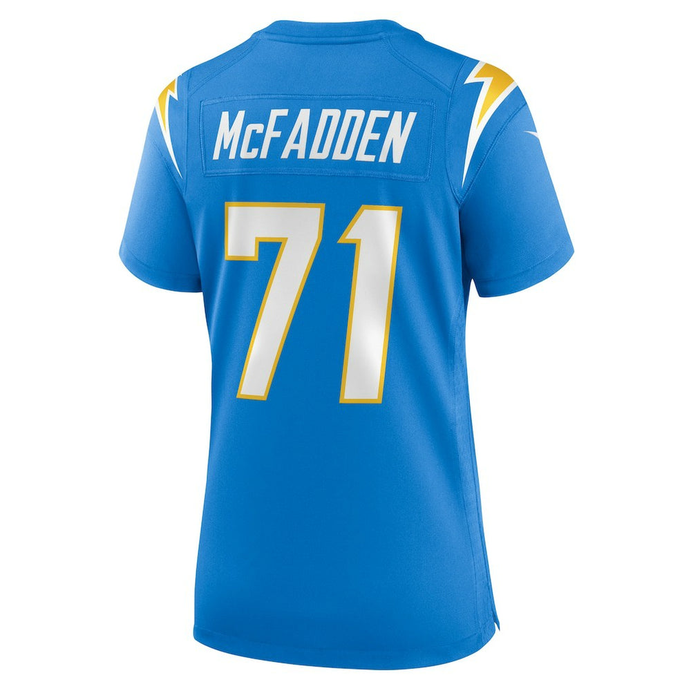 Los Angeles Chargers Jordan McFadden  Women's Team Game Jersey | NFL On sale