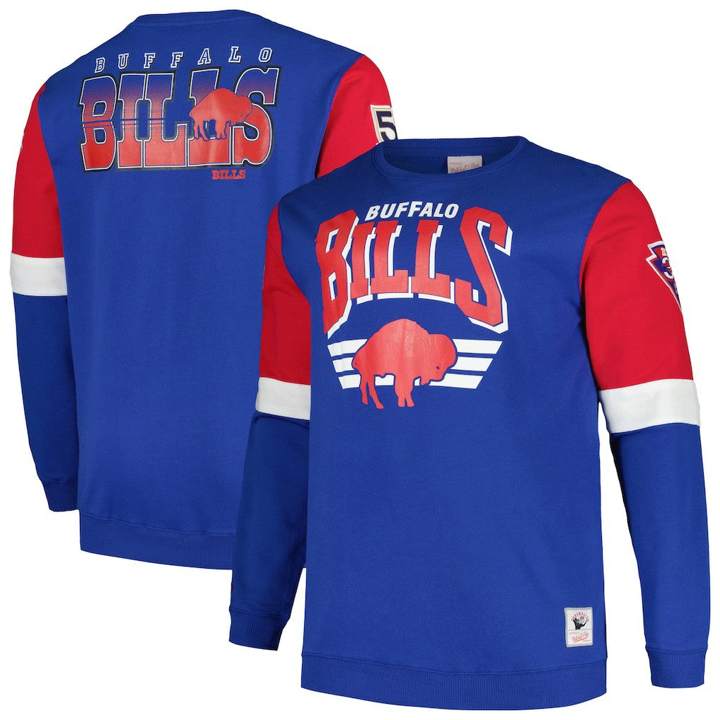 Buffalo Bills Big & Tall Fleece Pullover Sweatshirt | NFL Online