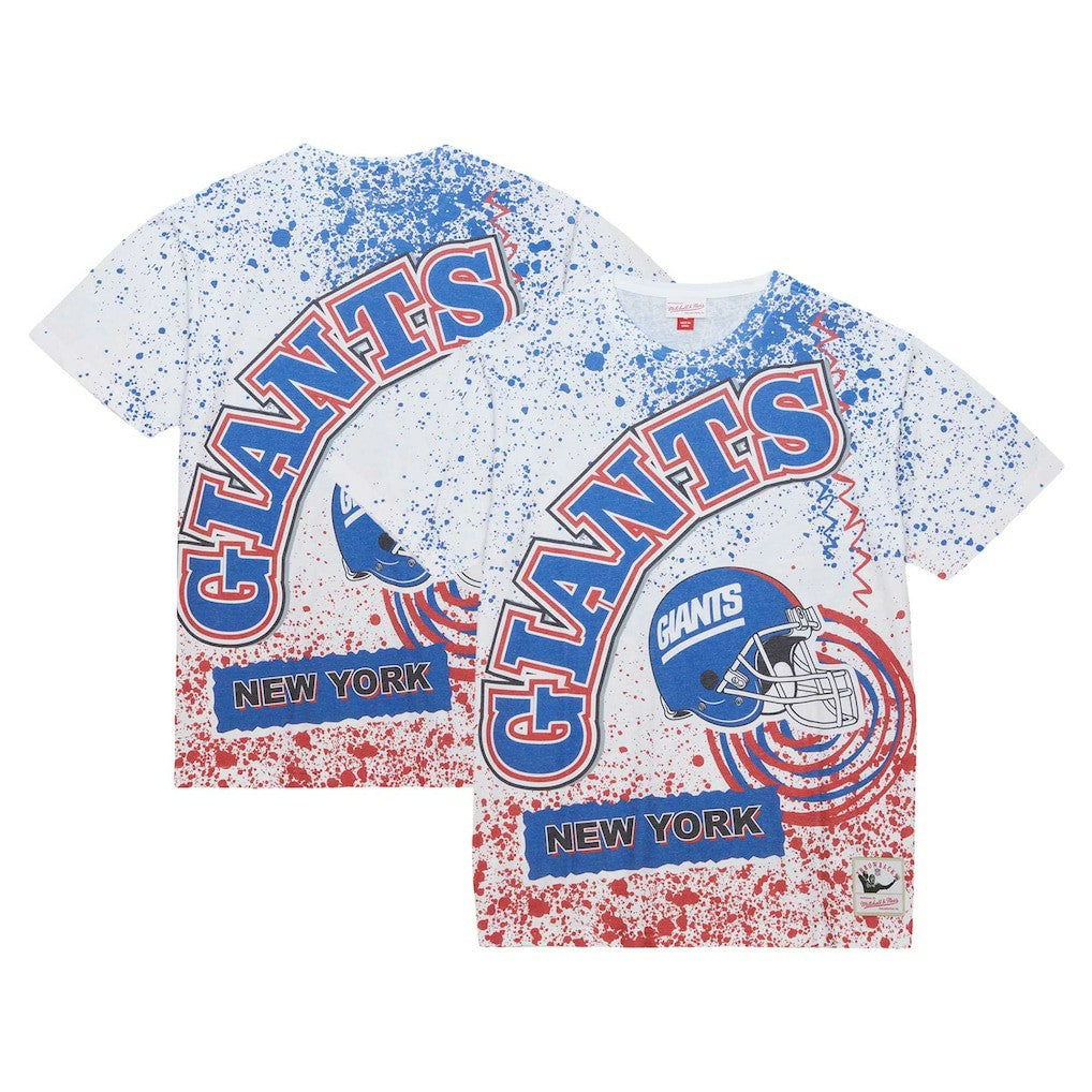 New York Giants Big & Tall Allover Print T-Shirt | NFL Outlet